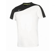 V2EA7003 - AUTHENTIC MYOU TEE - moški dres za odbojko - belo črna