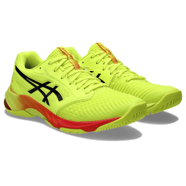Asics - 1051A087 - NETBURNER BALLISTIC FF 3 PARIS- 750 SAFETY YELLOW/BLACK - moški copat 2025