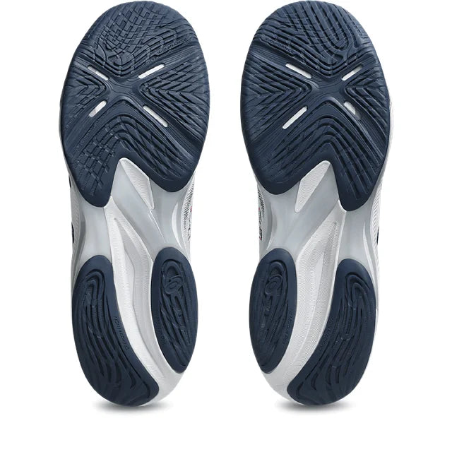 Asics - 1051A088 - NETBURNER BALLISTIC FF 4 - 101 WHITE/MAKO BLUE - moški copat 2026