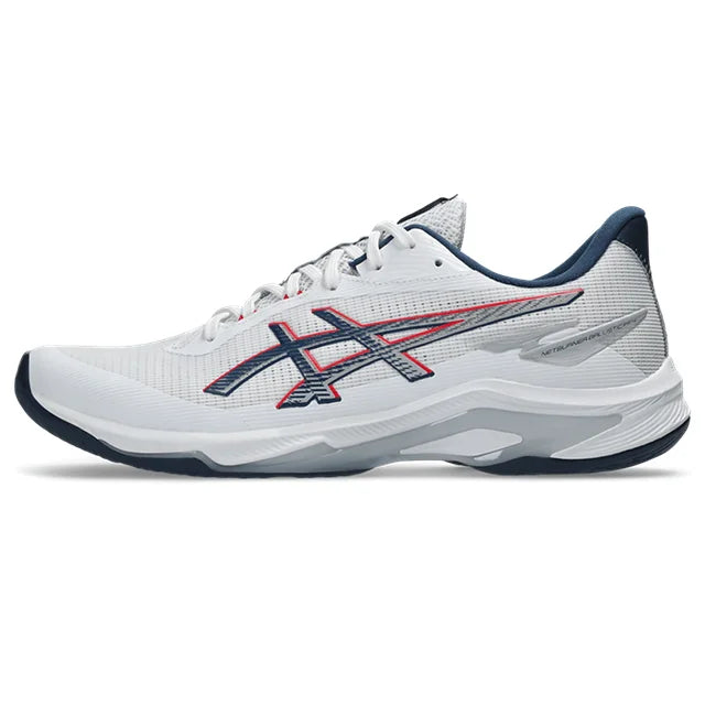Asics - 1051A088 - NETBURNER BALLISTIC FF 4 - 101 WHITE/MAKO BLUE - moški copat 2026