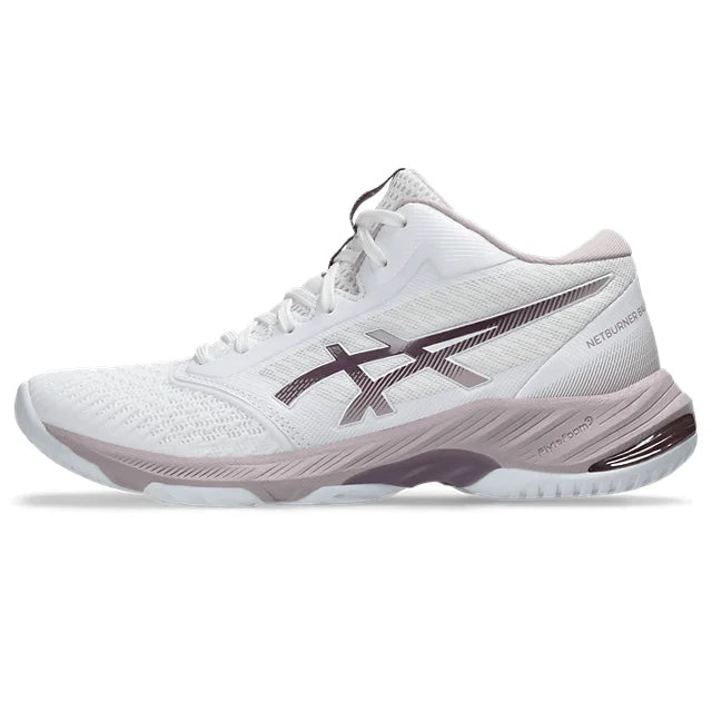 Asics - 1052A070 - NETBURNER BALLISTIC FF MT 3 -  WHITE/WATERSHED ROSE - ženski copat 2025