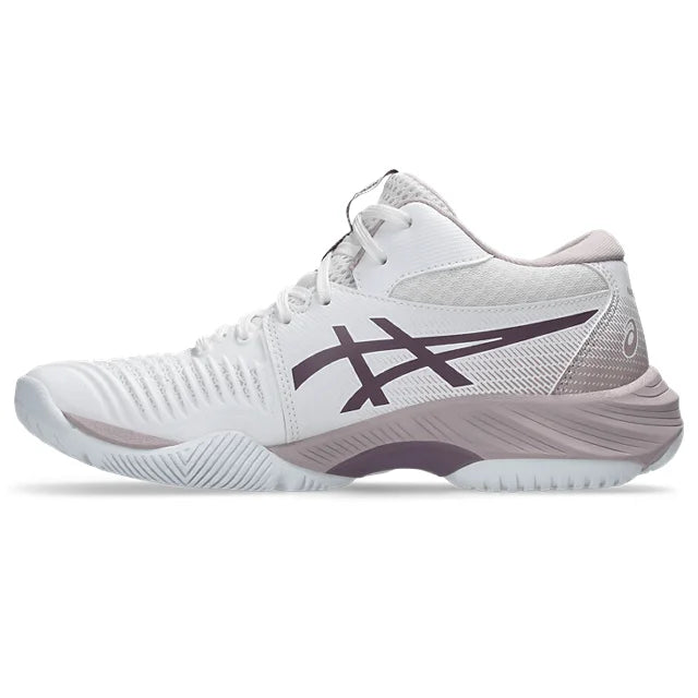 Asics - 1052A070 - NETBURNER BALLISTIC FF MT 3 -  WHITE/WATERSHED ROSE - ženski copat 2025