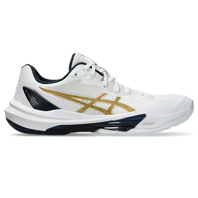 Asics - 1052A075 - SKY ELITE FF 3 - 102 WHITE/PURE GOLD - ženski copat 2025