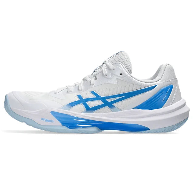 Asics - 1052A075 - SKY ELITE FF 3 - 103 WHITE/BLUE COAST - ženski copat 2025