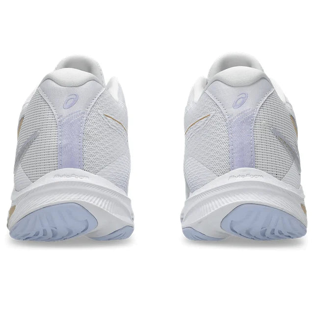 Asics - 1052A084 - NETBURNER BALLISTIC FF MT 4 - 102 WHITE/CHAMPAGNE - ženski copat 2026