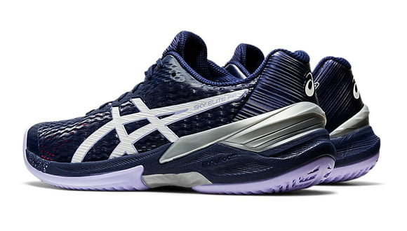 Asics - 1052A024 - SKY ELITE FF - 400 PEACOAT/WHITE - ženski copat 2021