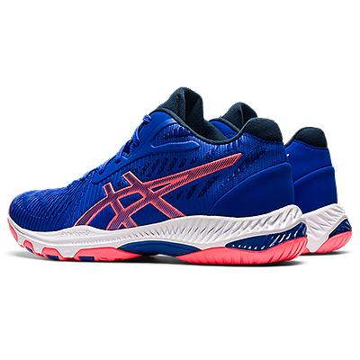 Asics - 1052A034 - NETBURNER BALLISTIC FF MT 2 - 407 LAPIS LAZULI BLUE/BLAZING CORAL - ženski copat 2022