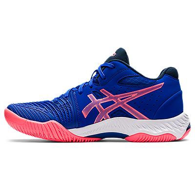 Asics - 1052A034 - NETBURNER BALLISTIC FF MT 2 - 407 LAPIS LAZULI BLUE/BLAZING CORAL - ženski copat 2022