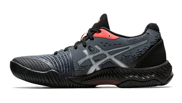 Asics - 1052A050 - NETBURNER BALLISTIC FF 2 L.E. - 010 BLACK/SUNRISE RED - ženski copat 2021