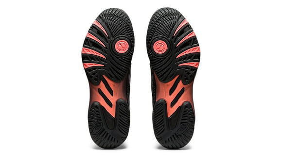 Asics - 1052A050 - NETBURNER BALLISTIC FF 2 L.E. - 010 BLACK/SUNRISE RED - ženski copat 2021