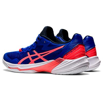 Asics - 1052A053 - SKY ELITE FF 2 - 400 LAPIS LAZULI BLUE/BLAZING CORAL - ženski copat 2022