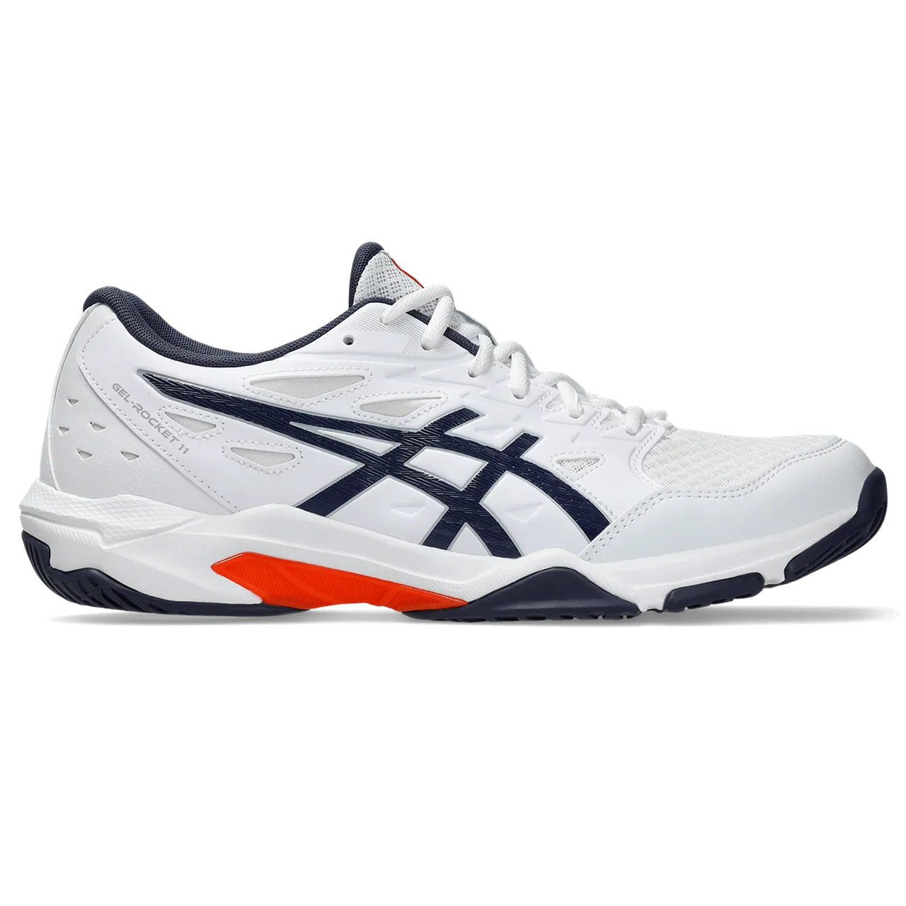 Asics - 1071A091 - GEL-ROCKET 11 - 104 - WHITE/INDIGO FOG - moški odbojkarski copat 2025