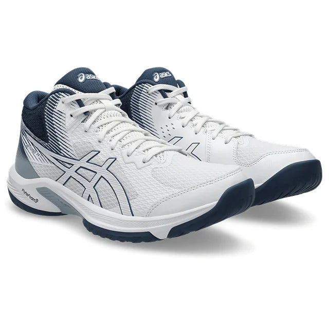 Asics - 1071A095 - BEYOND FF MT - 103 - WHITE/VINTAGE INDIGO - moški copat 2025 - b2b