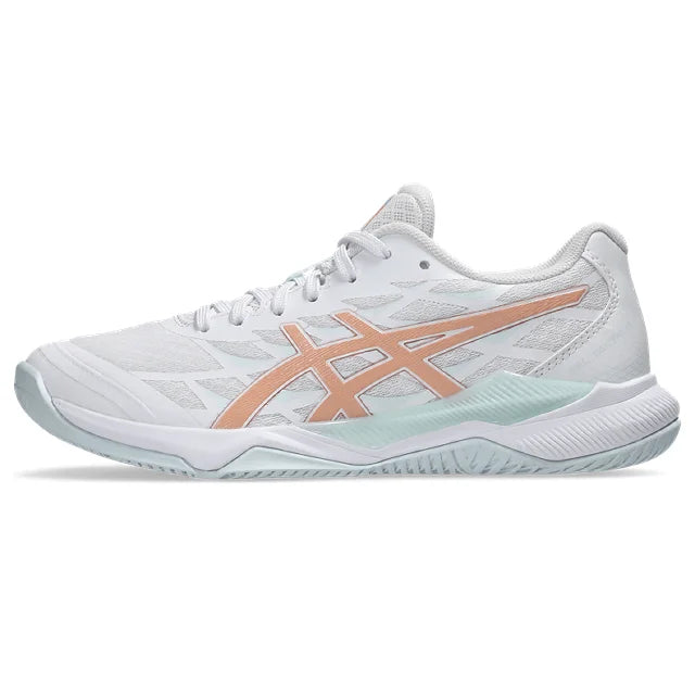 Asics - 1072A092 - GEL-TACTIC 12 -  102 - White/Bright Sunstone - ženski copat 2025