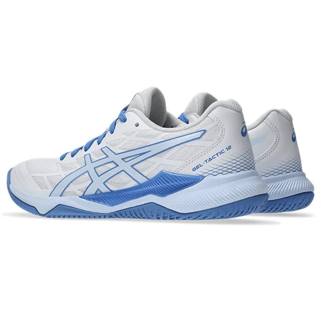Asics - 1072A092 - GEL-TACTIC 12 -  103 - WHITE/LIGHT BLUE - ženski copat 2025