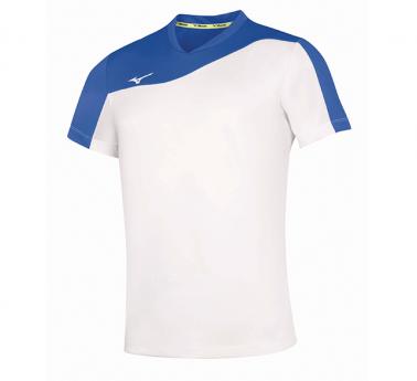 V2EA7003 - AUTHENTIC MYOU TEE - moški dres za odbojko -belo modra