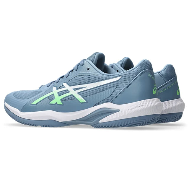 Asics - 1041A465 - SOLUTION SWIFT FF 2 PADEL - 402 SABA BLUE/VITAL GREEN - moški copat 2026