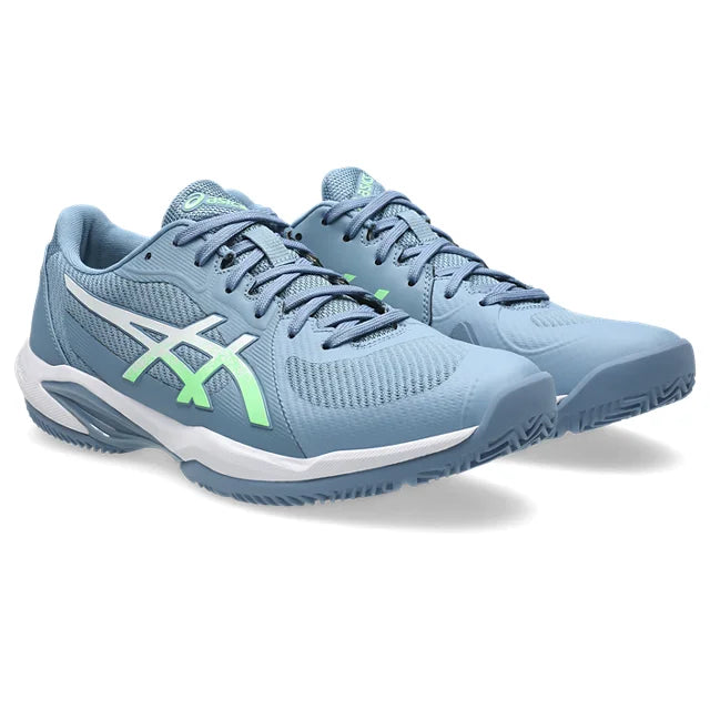 Asics - 1041A465 - SOLUTION SWIFT FF 2 PADEL - 402 SABA BLUE/VITAL GREEN - moški copat 2026