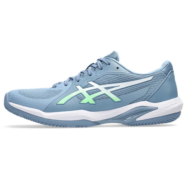 Asics - 1041A465 - SOLUTION SWIFT FF 2 PADEL - 402 SABA BLUE/VITAL GREEN - moški copat 2026