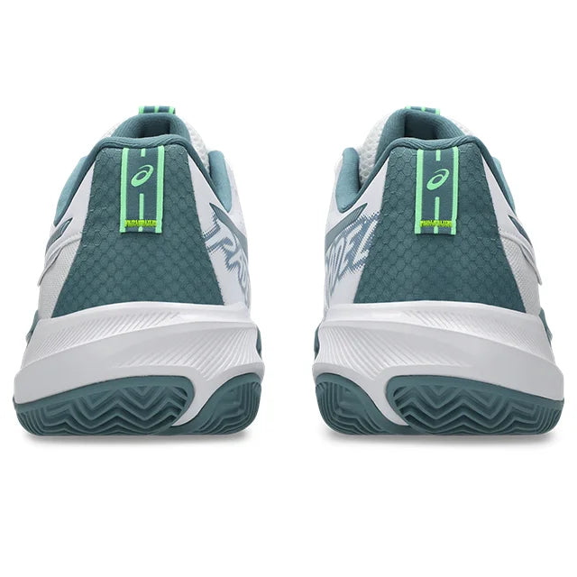 Asics - 1041A511 - GEL-CHALLENGER 15 PADEL - 101 WHITE/MISTY PINE - moški copat 2026
