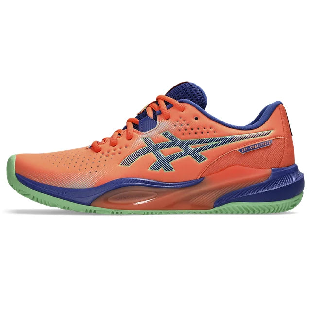 Asics - 1041A511 - GEL-CHALLENGER 15 PADEL - 800 VIVID CORAL/DARK COBALT - moški copat 2026