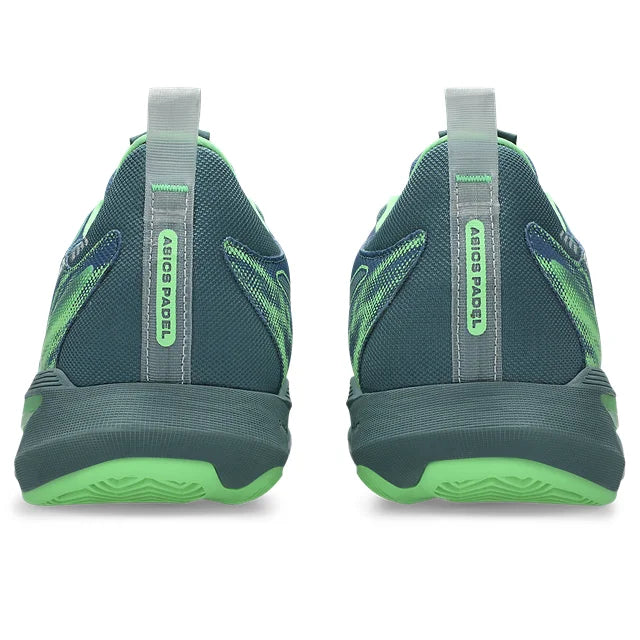Asics - 1041A538 - SONICSMASH FF PADEL - 400 SABA BLUE/VITAL GREEN - moški copat 2026