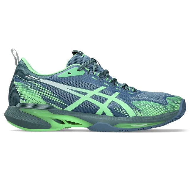 Asics - 1041A538 - SONICSMASH FF PADEL - 400 SABA BLUE/VITAL GREEN - moški copat 2026