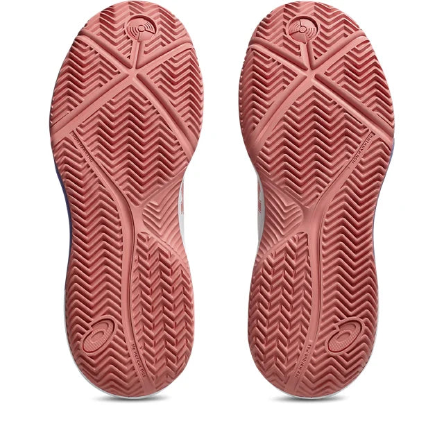 Asics - 1042A241 - GEL-DEDICATE 8 PADEL - 105 WHITE/GUAVA - ženski copat 2026