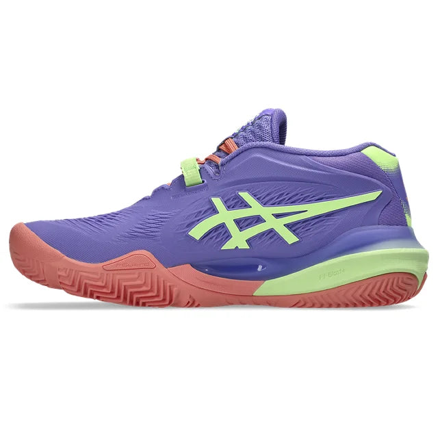 Asics - 1042A285 - GEL-RESOLUTION X PADEL - 501 AMETHYST/ILLUMINATE GREEN - ženski copat 2026