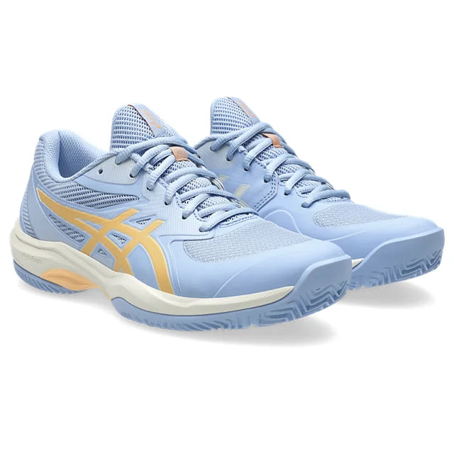 Asics - 1042A286 - GAME FF PADEL - 400 STONE WASH/ORANGE GLOW - ženski copat 2026