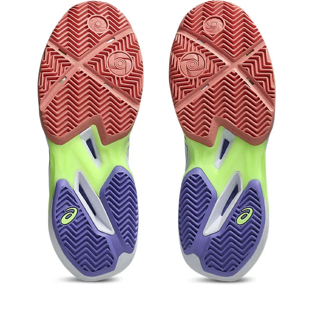 Asics - 1042A311 - SONICSMASH FF PADEL - 100 WHITE/GUAVA - ženski copat 2026