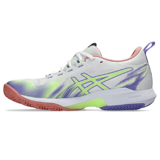 Asics - 1042A311 - SONICSMASH FF PADEL - 100 WHITE/GUAVA - ženski copat 2026