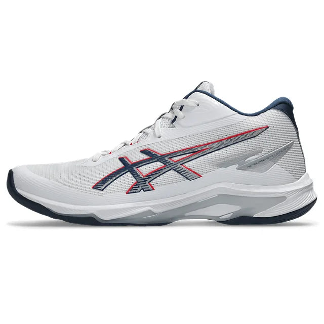 Asics - 1051A090 - NETBURNER BALLISTIC FF MT 4 - 101 WHITE/MAKO BLUE - moški copat 2026
