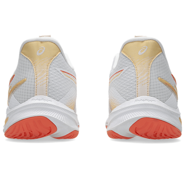 Asics - 1052A083 - NETBURNER BALLISTIC FF 4 - 101 WHITE/VIVID CORAL - ženski copat 2026
