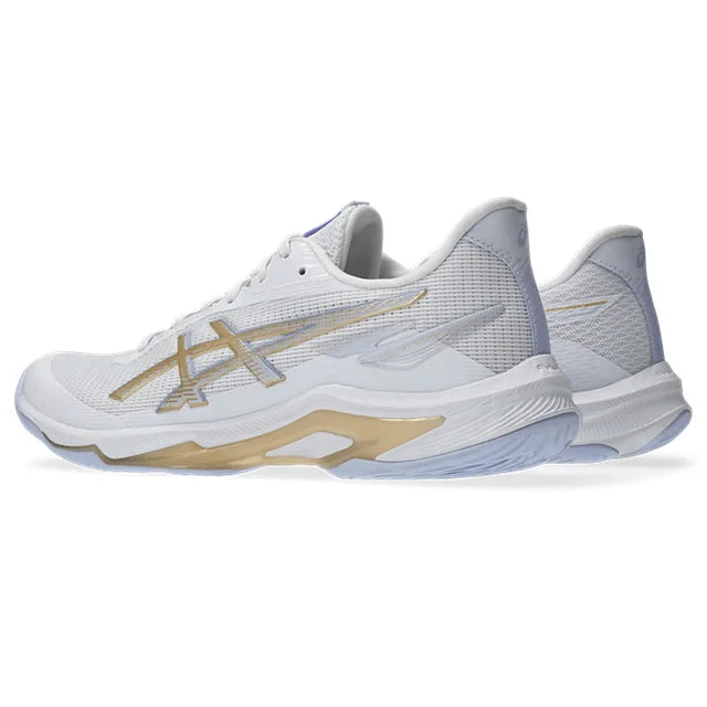 Asics - 1052A083 - NETBURNER BALLISTIC FF 4 - 102 WHITE/CHAMPAGNE - ženski copat 2026