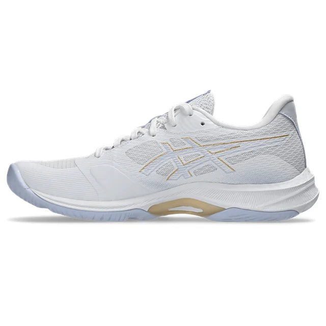 Asics - 1052A083 - NETBURNER BALLISTIC FF 4 - 102 WHITE/CHAMPAGNE - ženski copat 2026