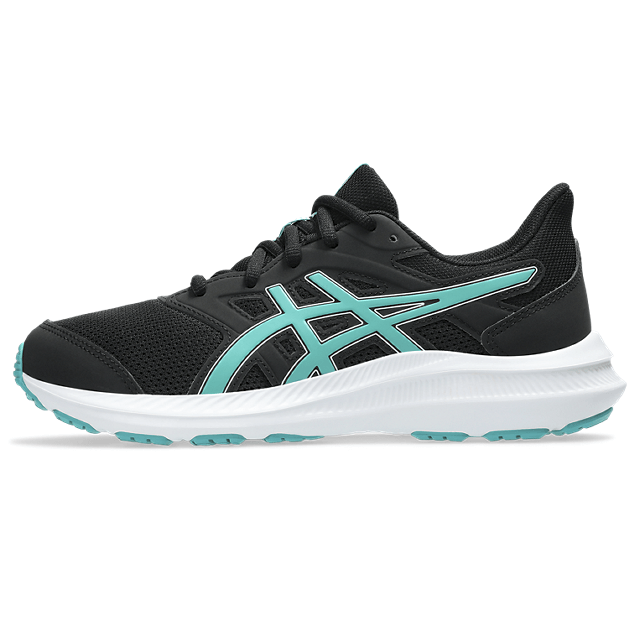 Asics - 1014A300 - JOLT 4 GS - 011 BLACK/WAVE TEAL - otroški copat 2025