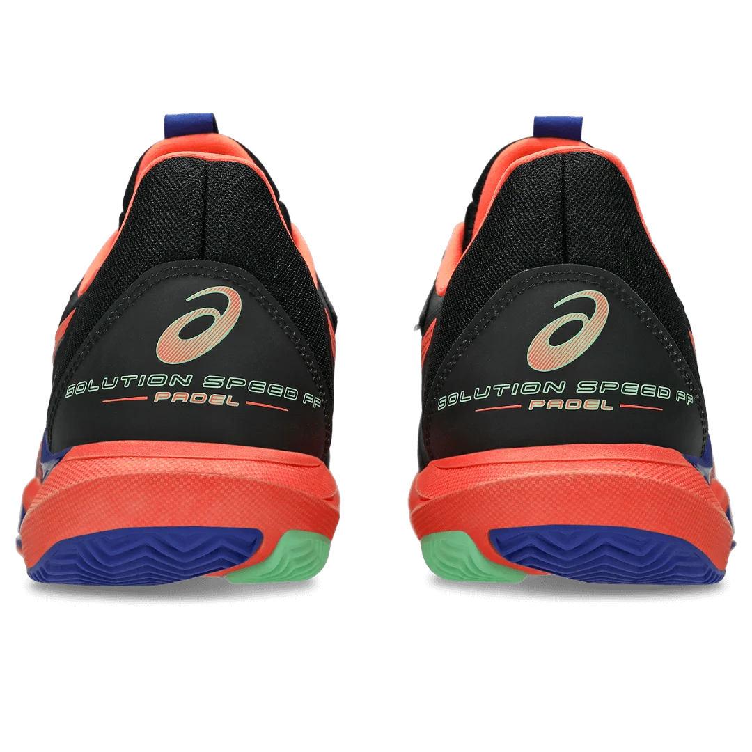 Asics - 1041A496 - SOLUTION SPEED FF 3 PADEL - 001 BLACK/VIVID CORAL - moški copat 2026