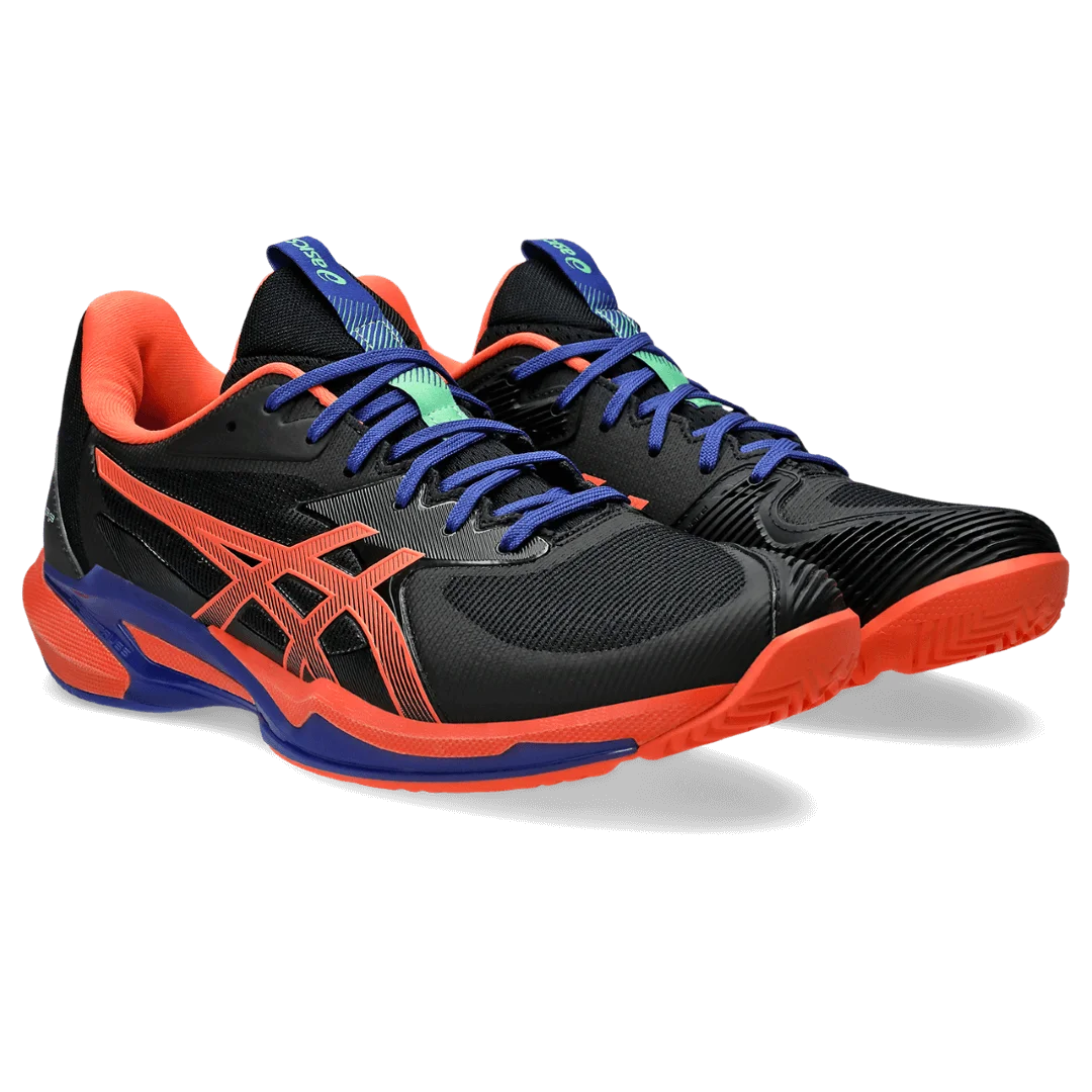 Asics - 1041A496 - SOLUTION SPEED FF 3 PADEL - 001 BLACK/VIVID CORAL - moški copat 2026