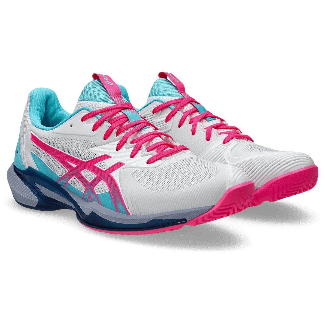Asics - 1041A496 - SOLUTION SPEED FF 3 PADEL - 100 WHITE/HOT PINK - moški copat 2026