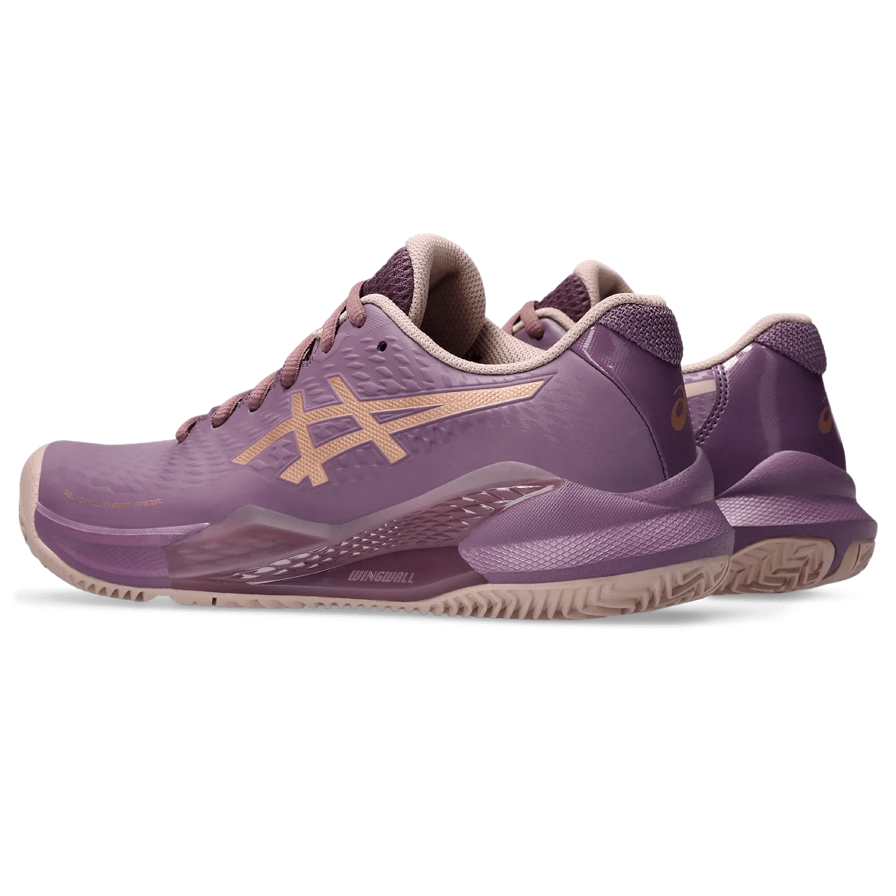 Asics - 1042A232 - GEL-CHALLENGER 14 PADEL - 500 DARK UBE/ROSE GOLD - ženski copat 2026