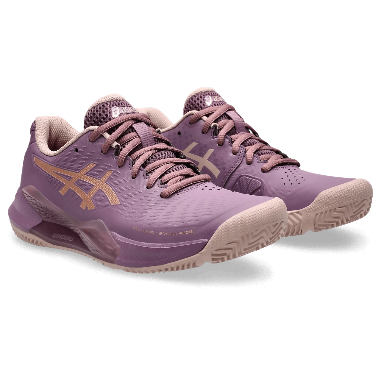 Asics - 1042A232 - GEL-CHALLENGER 14 PADEL - 500 DARK UBE/ROSE GOLD - ženski copat 2026