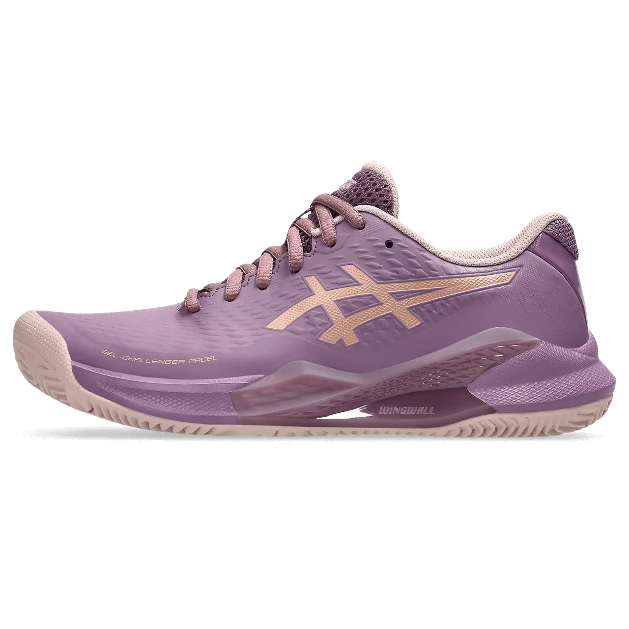Asics - 1042A232 - GEL-CHALLENGER 14 PADEL - 500 DARK UBE/ROSE GOLD - ženski copat 2026