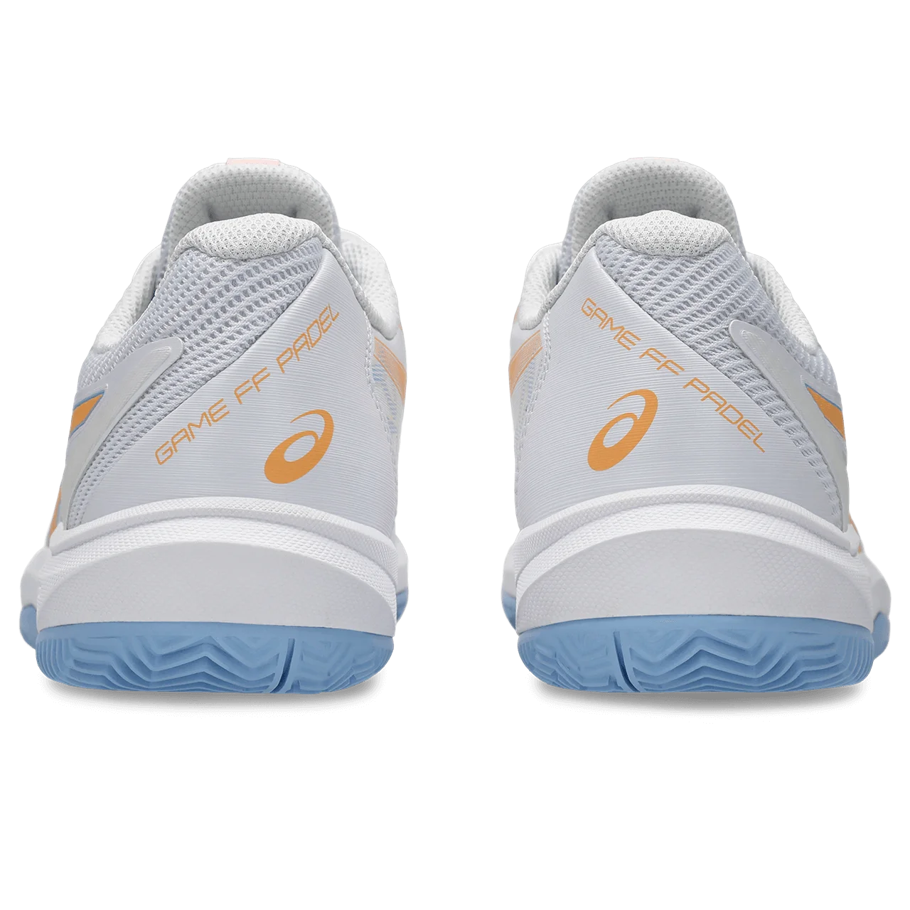 Asics - 1042A286 - GAME FF PADEL - 101 WHITE/ORANGE GLOW - ženski copat 2026
