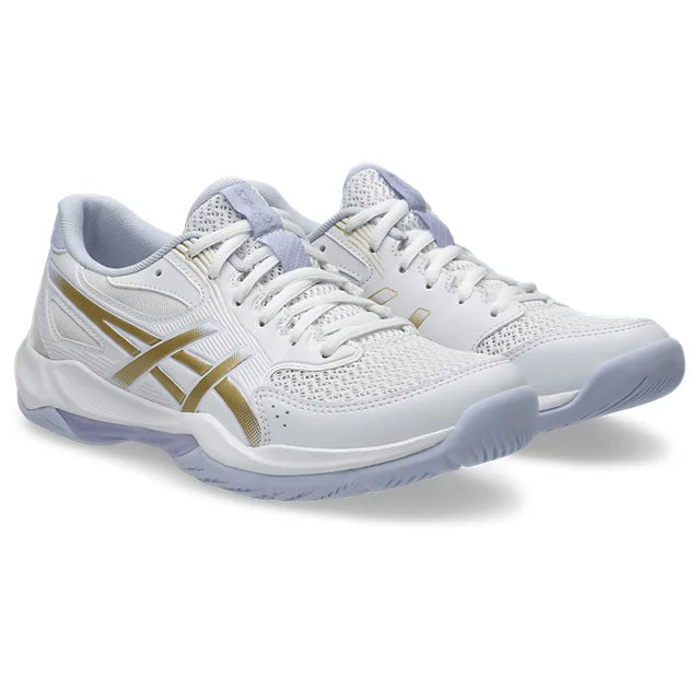 Asics - 1072A119 - GEL-ROCKET 12 - 102 WHITE/CHAMPAGNE - ženski copat 2026
