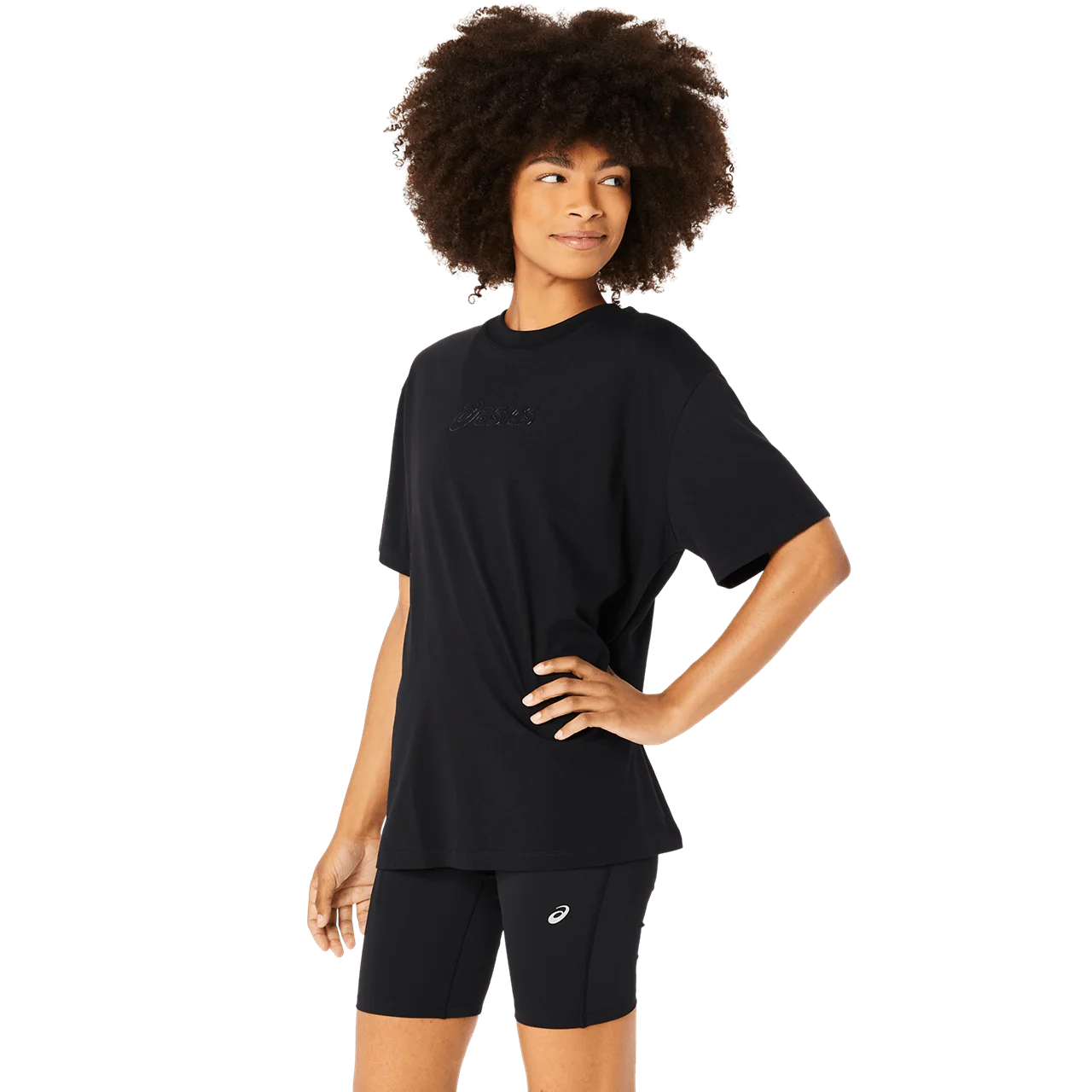 Asics - 2032C843 - ASICS LOGO TEE - 002 PERFORMANCE BLACK - ženska kratka majica 2026