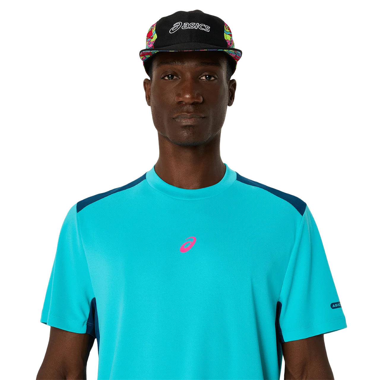 Asics - 2041A349 - PADEL COURT SS TOP - 400 ENERGY AQUA - moška kratka majica 2026