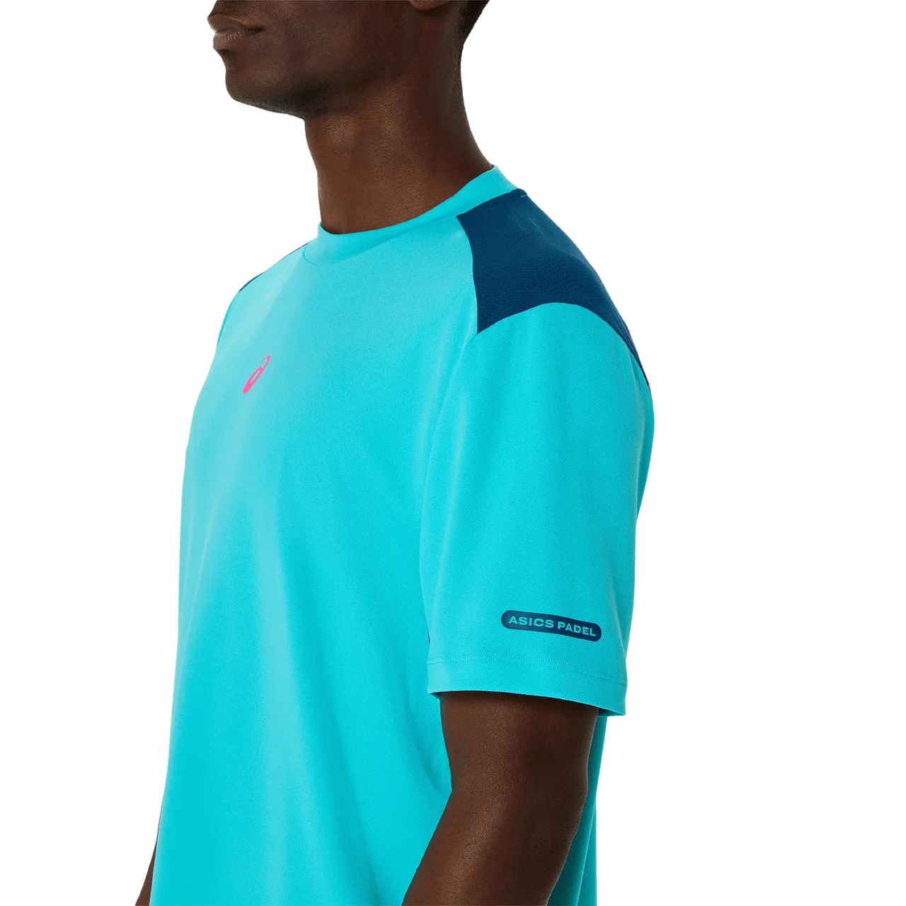 Asics - 2041A349 - PADEL COURT SS TOP - 400 ENERGY AQUA - moška kratka majica 2026