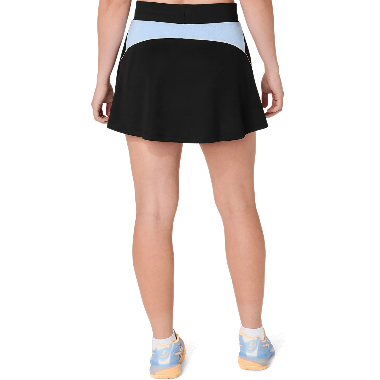 Asics - 2042A381 - PADEL COURT SKIRT - 002 PERFORMANCE BLACK/STONE WASH - žensko krilo 2026