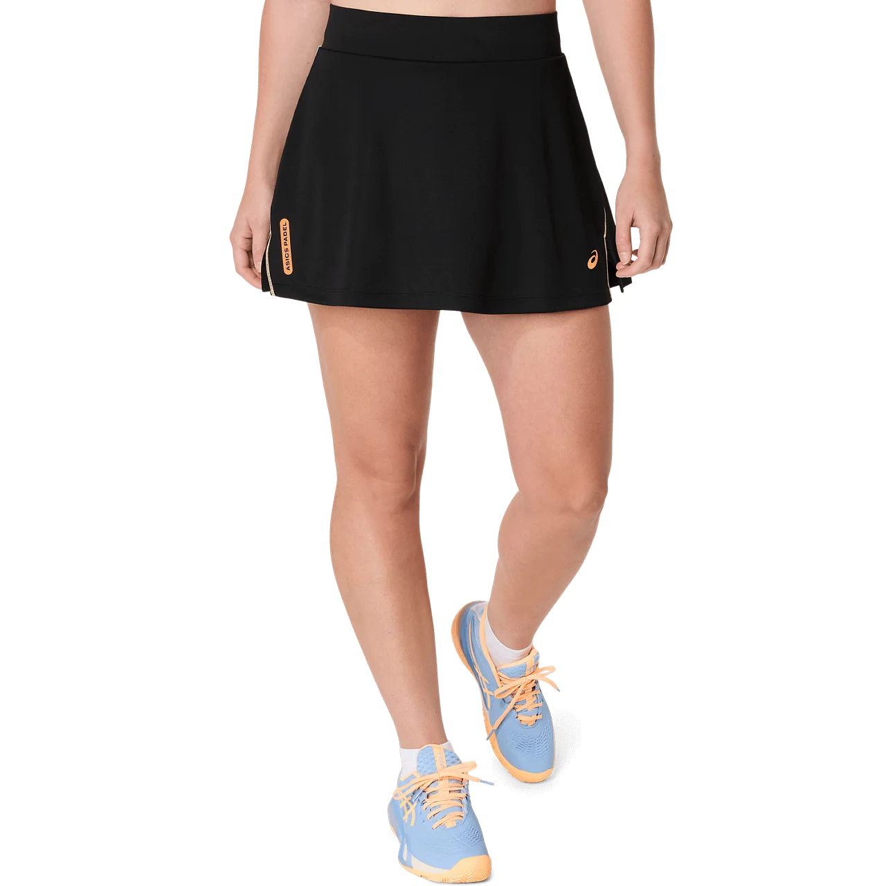 Asics - 2042A381 - PADEL COURT SKIRT - 002 PERFORMANCE BLACK/STONE WASH - žensko krilo 2026